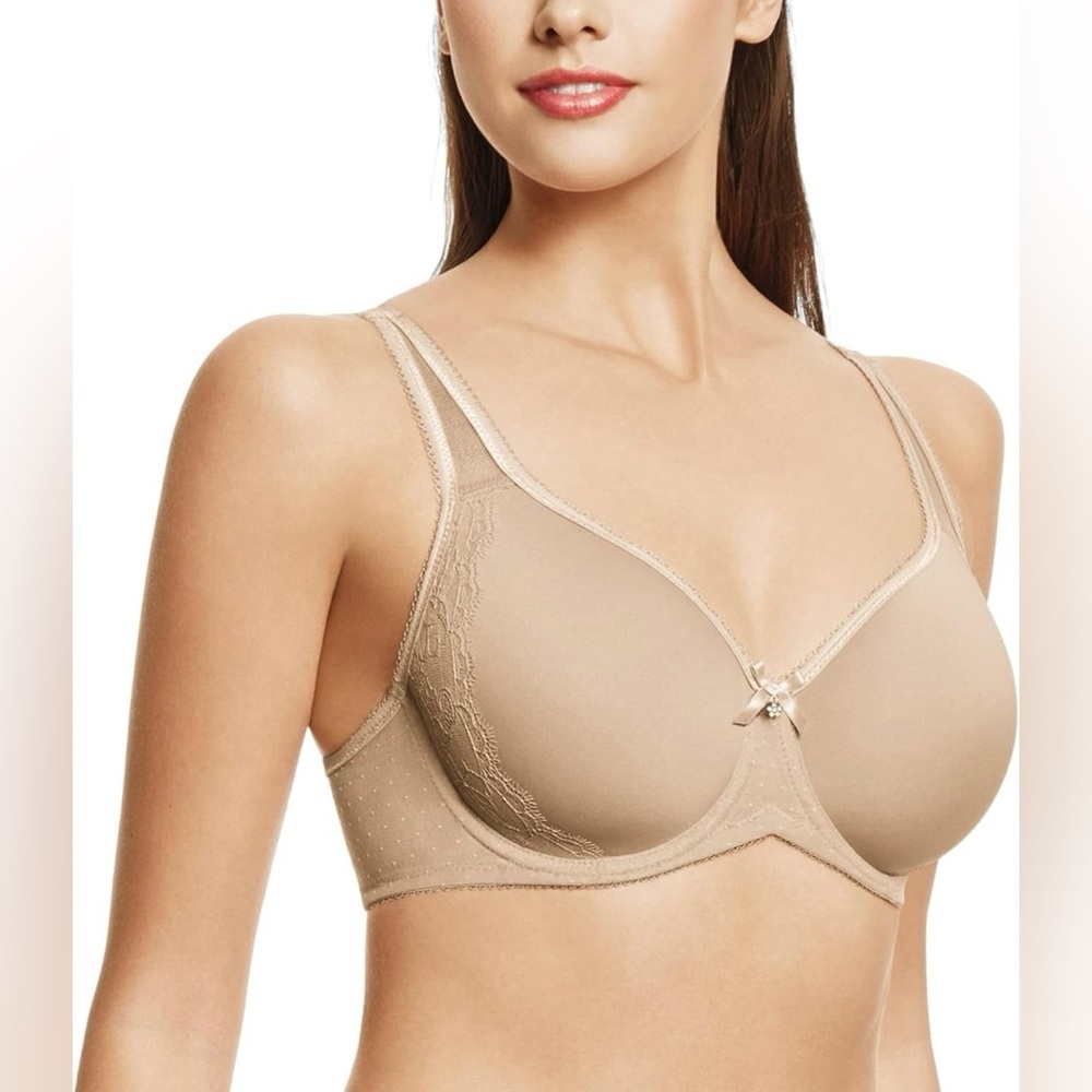 Wacoal Women's Retro Chic Contour Bra in Toast Size 32H